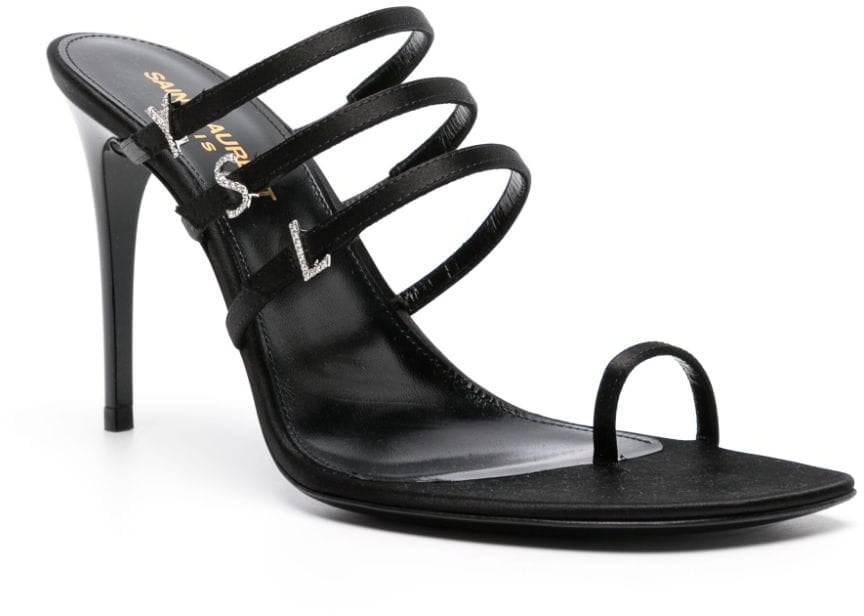 Saint Laurent Sandals Black Zwart
