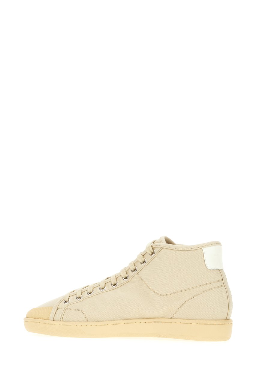 Saint Laurent Saint Laurent Sand canvas Court Classic SL/39 sneakers Neutraal