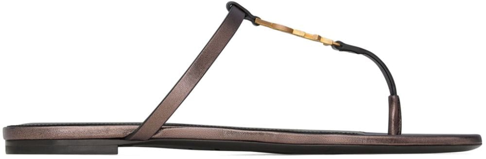 Saint Laurent Sandals Brown Bruin