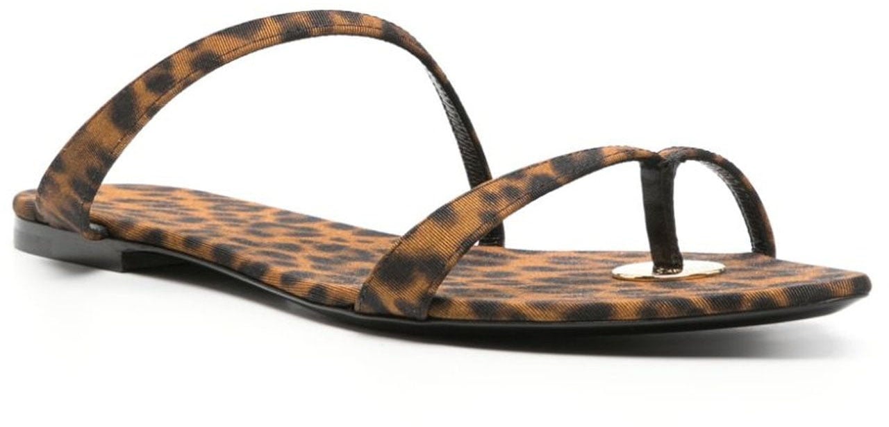 Saint Laurent Saint Laurent Tanger Flat Sandals Bruin