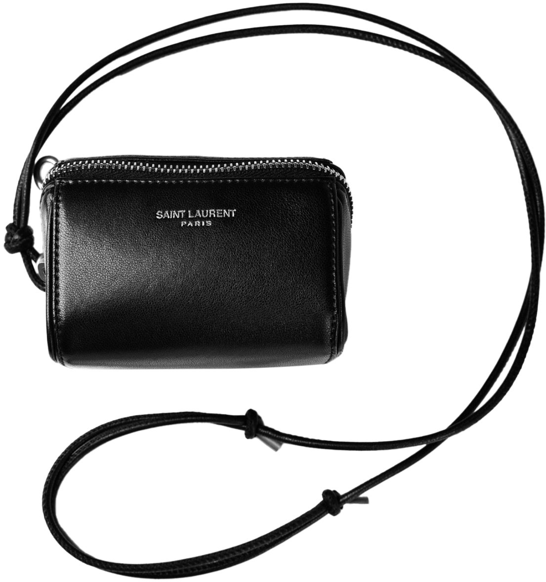Saint Laurent Sintra Sport Ysl Mini Pouch Bag Zwart