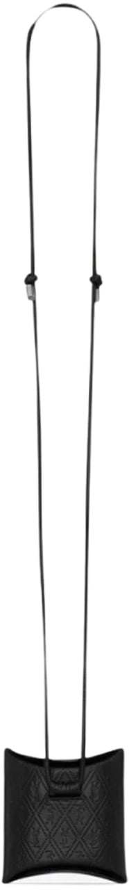 Saint Laurent Saint Laurent Cassandre Airpods Case Zwart