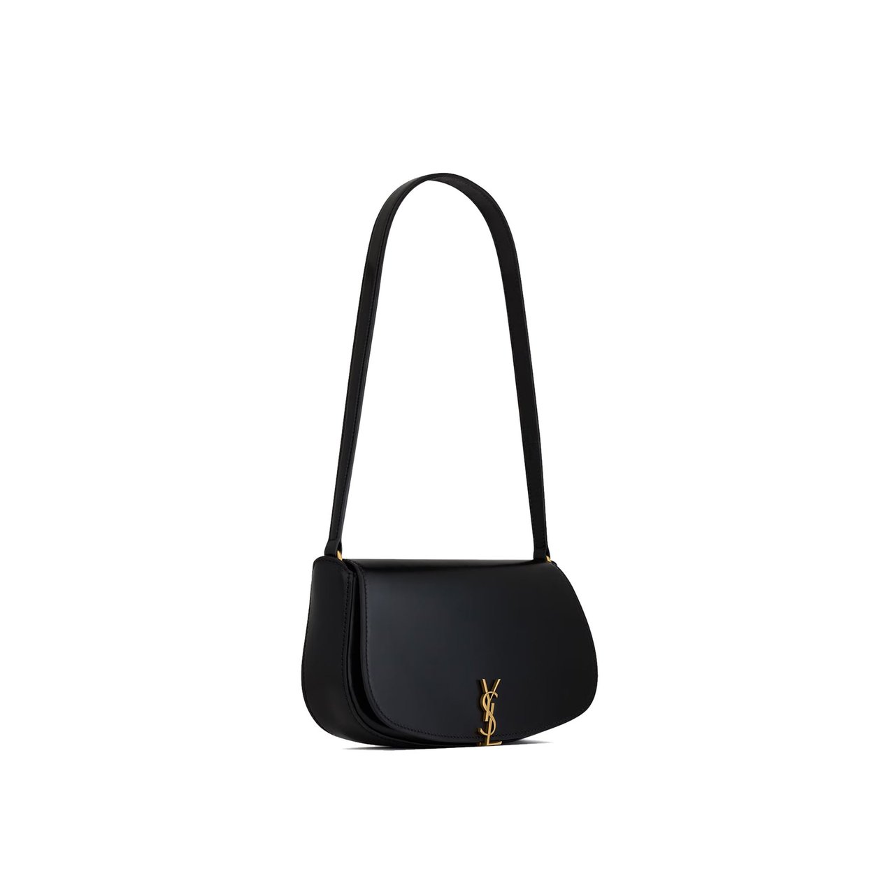 Saint Laurent Mini Voltaire Shoulder Bag Zwart