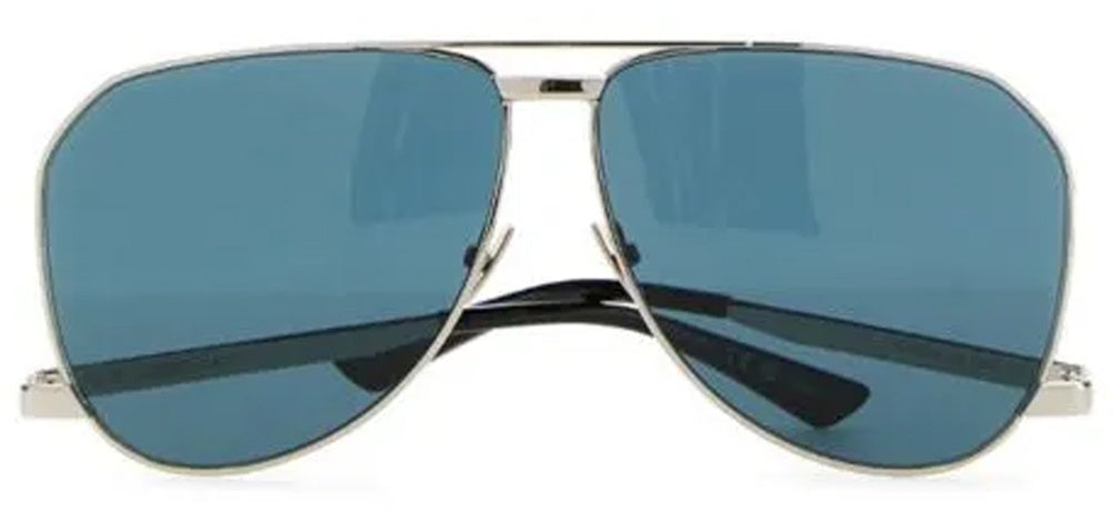 Saint Laurent Saint Laurent metal SL 690 DUST Sunglasses Zilver