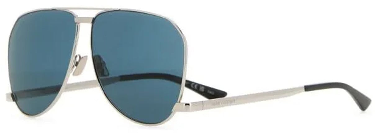 Saint Laurent Saint Laurent metal SL 690 DUST Sunglasses Zilver