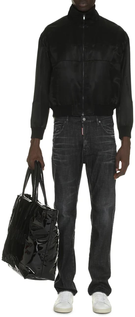 Saint Laurent Teddy Full Zip Jacket Zwart