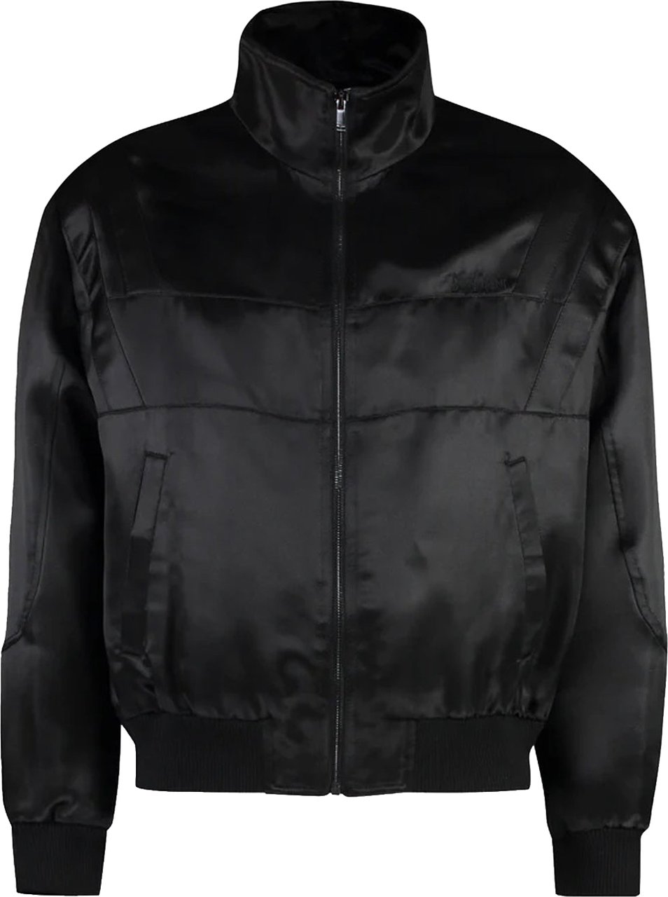 Saint Laurent Teddy Full Zip Jacket Zwart