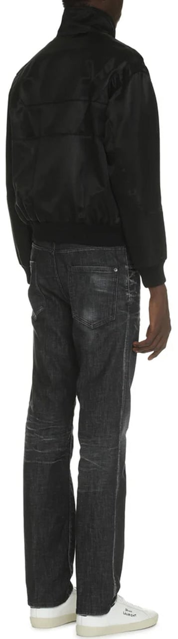 Saint Laurent Teddy Full Zip Jacket Zwart