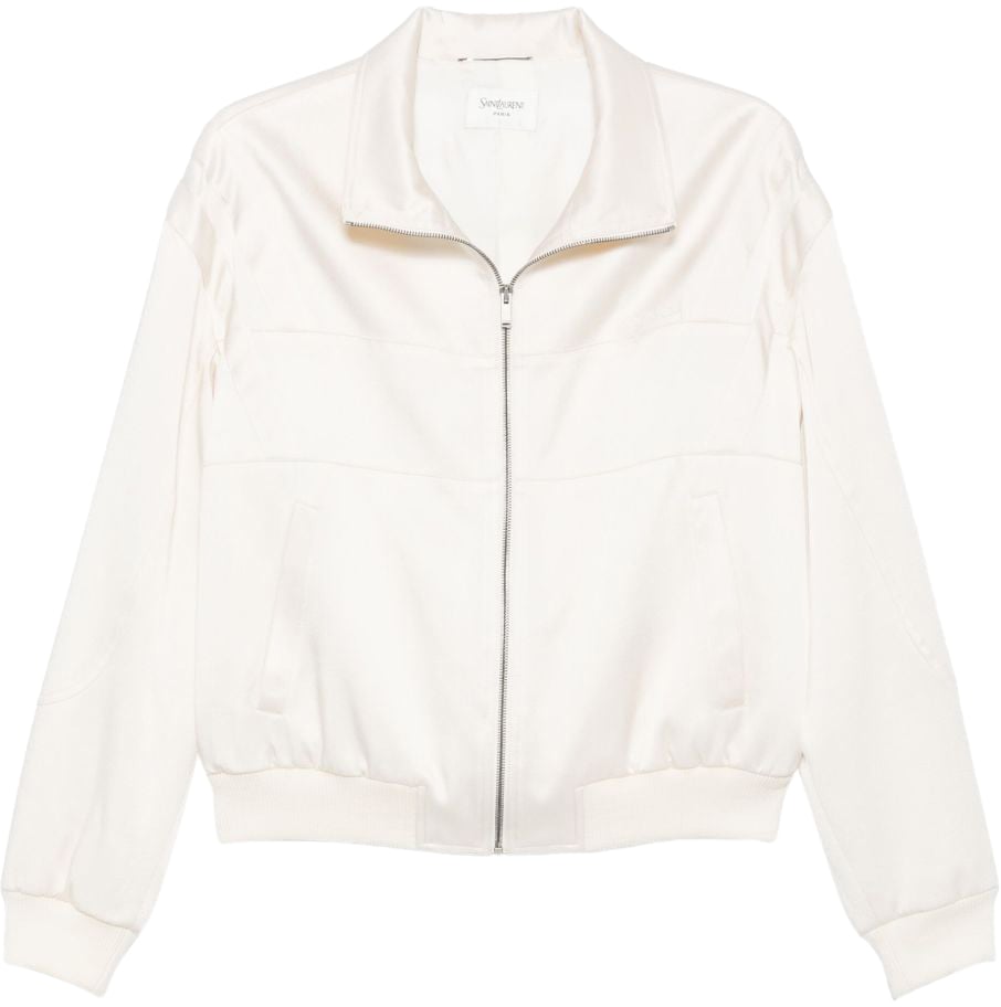 Saint Laurent Coats White Wit