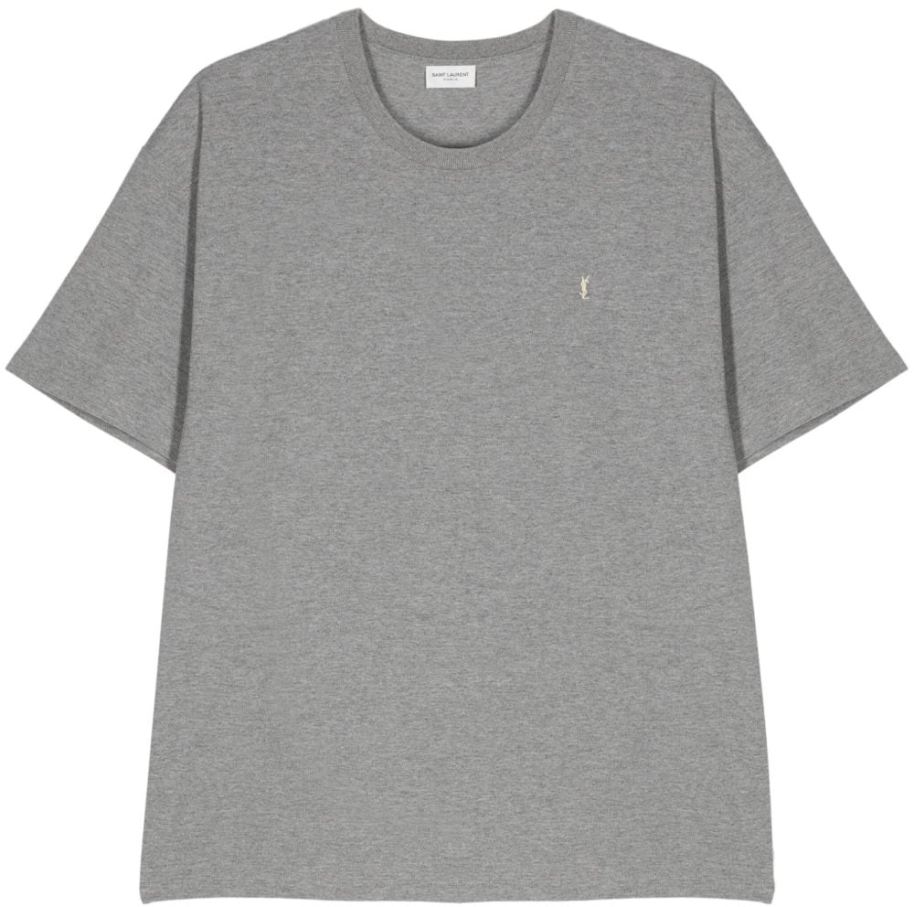 Saint Laurent T-Shirts And Polos Grey Grijs