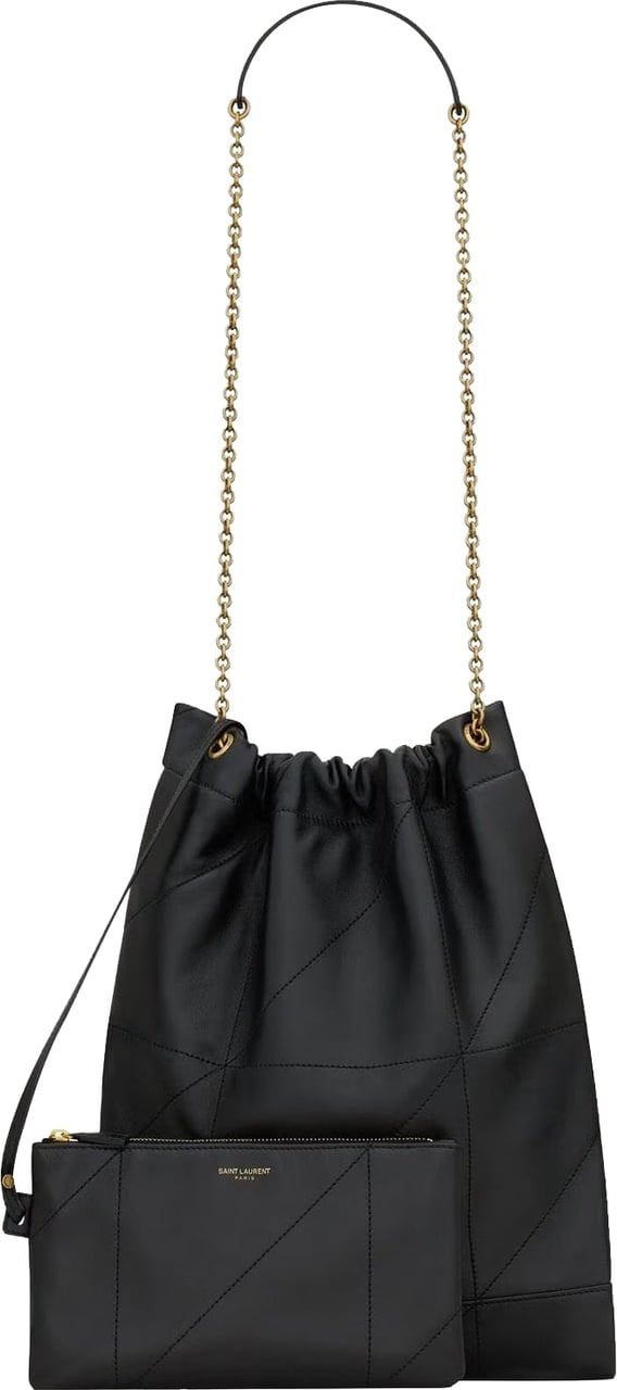 Saint Laurent SAINT LAURENT JAMIE POCHON Shoulder Bag Zwart