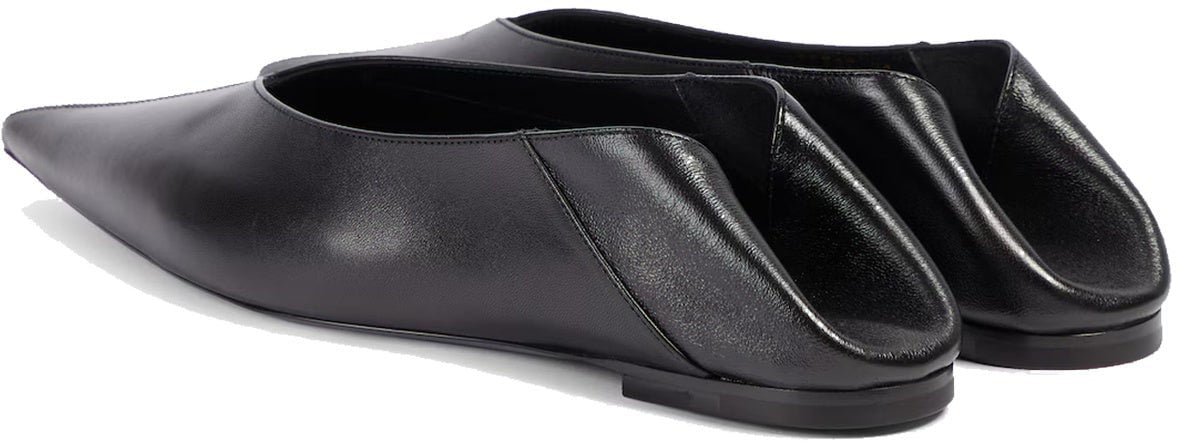 Saint Laurent Saint Laurent Carolyn Nappa Ballerina Flats Zwart