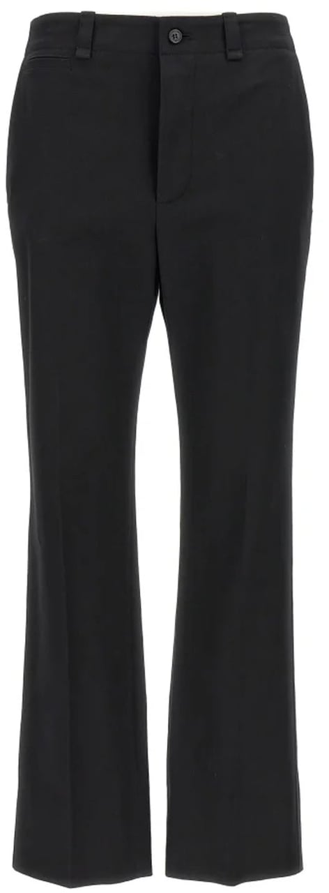 Saint Laurent Saint Laurent Cotton Pants Zwart