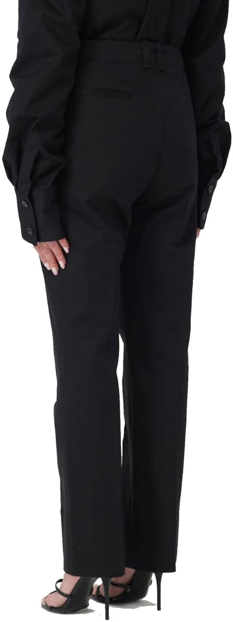 Saint Laurent Saint Laurent Cotton Pants Zwart