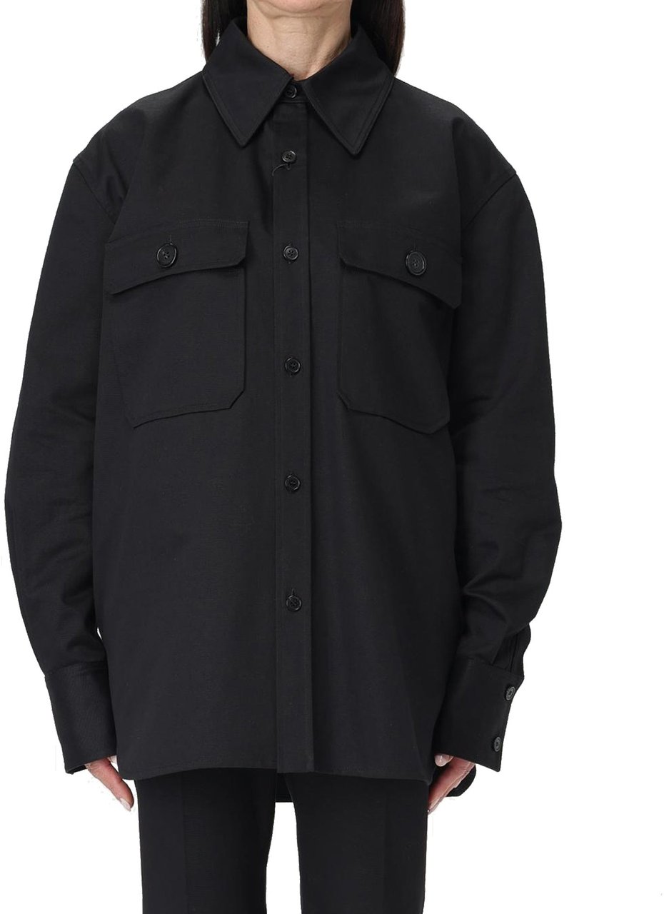 Saint Laurent Saint Laurent Cotton Shirt Zwart