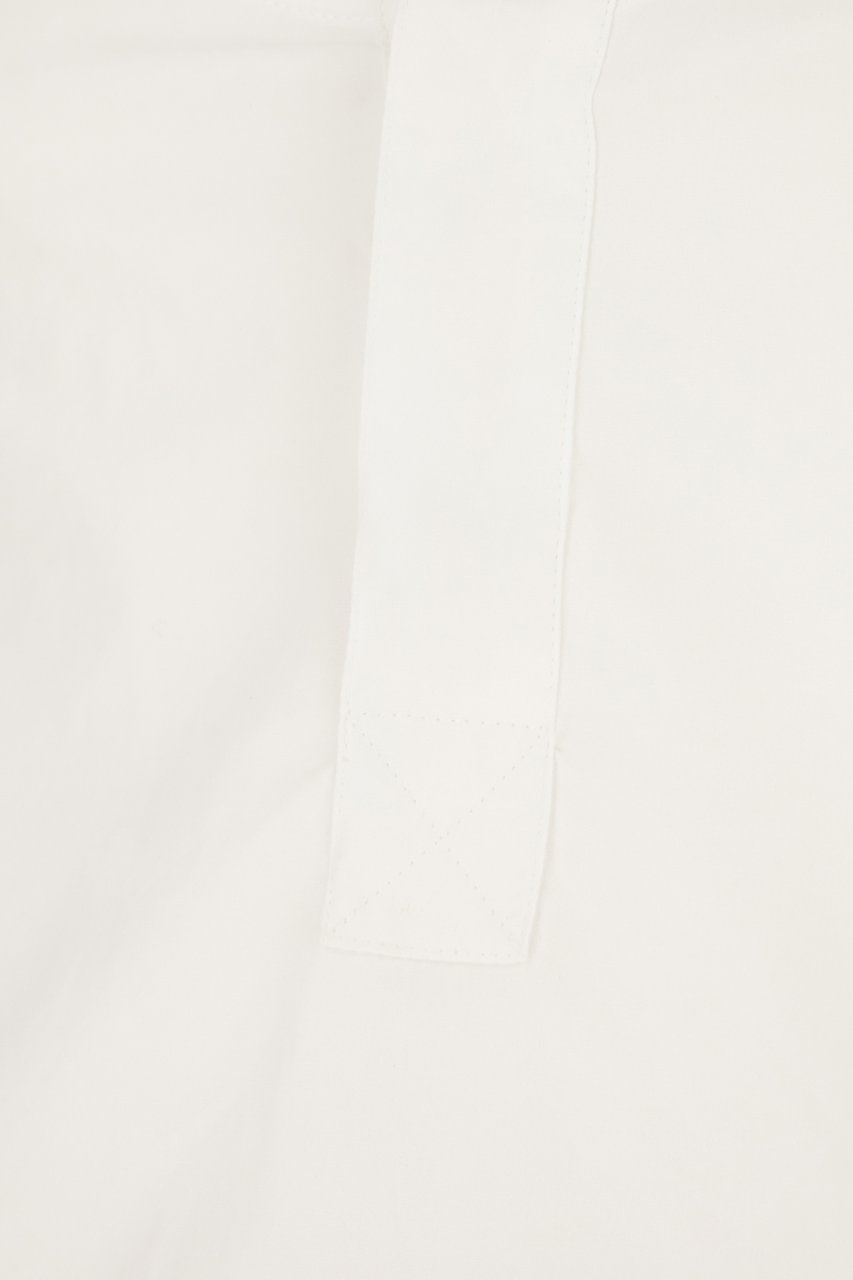 Saint Laurent Saint Laurent White cotton blend top Wit