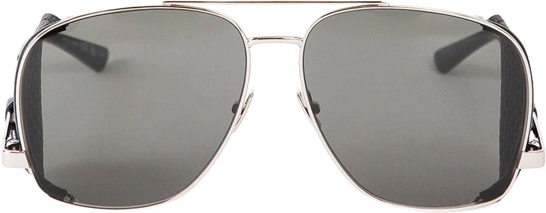 Saint Laurent Saint Laurent Aviator SL 653 Leon Sunglasses Zilver