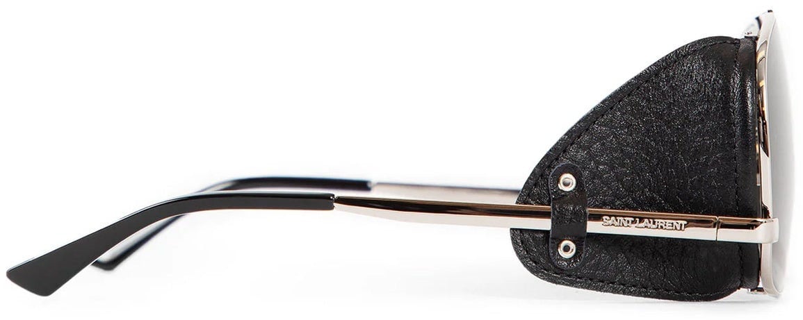 Saint Laurent Saint Laurent Aviator SL 653 Leon Sunglasses Zilver