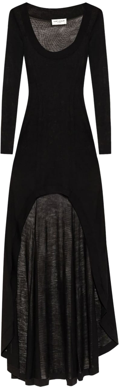 Saint Laurent Dresses Black Zwart