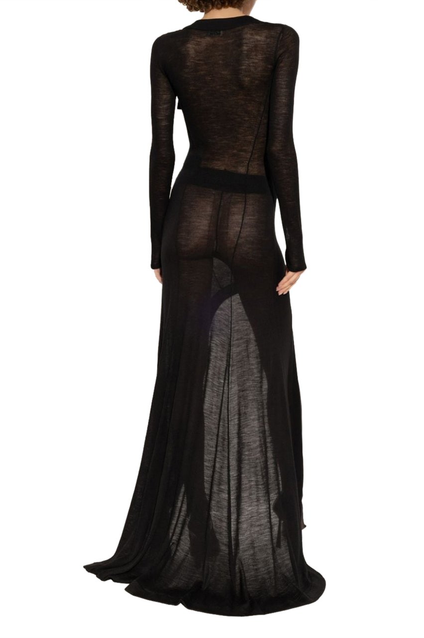 Saint Laurent Dresses Black Zwart