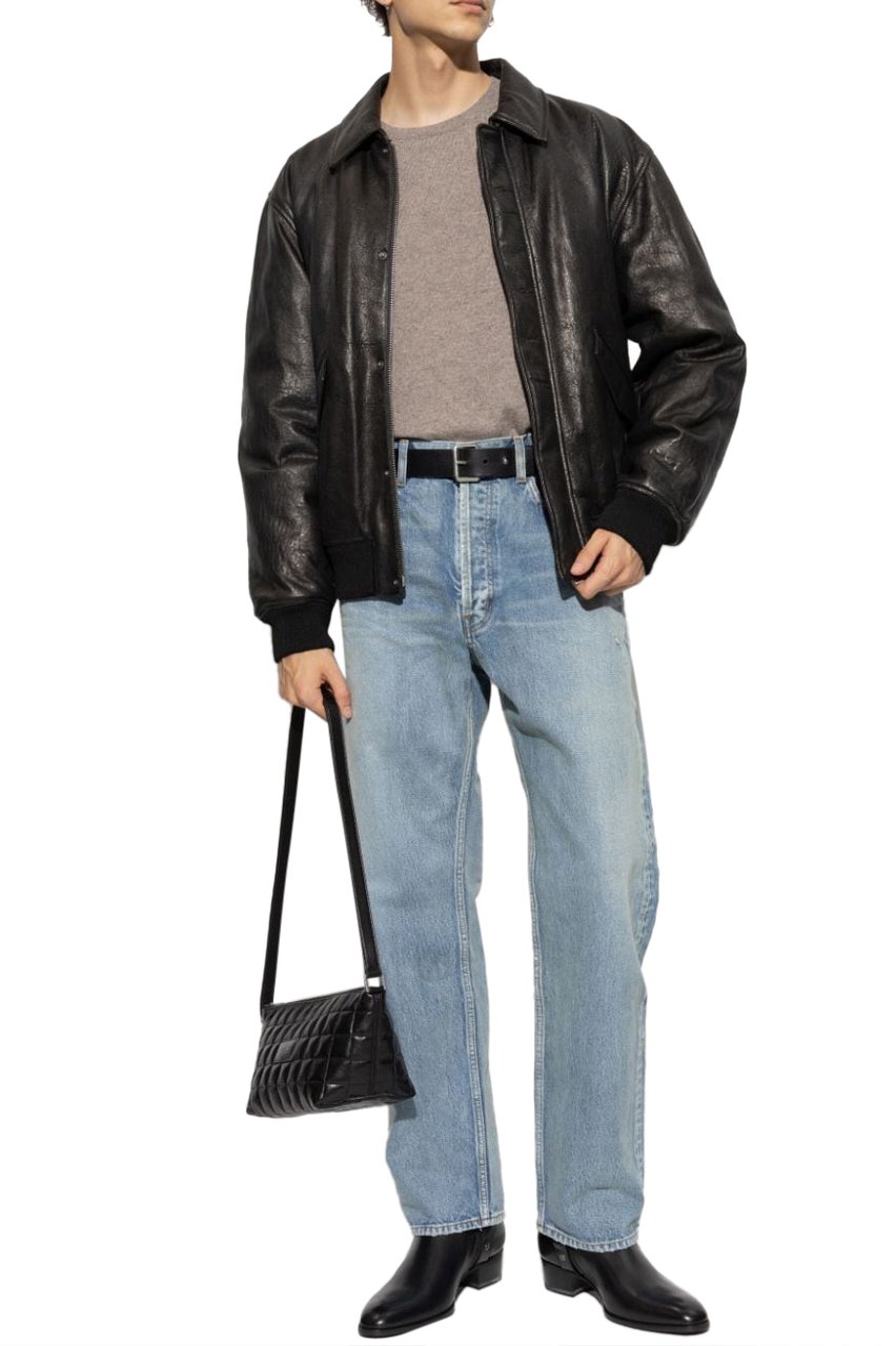 Saint Laurent Sweaters Dove Grey Grijs