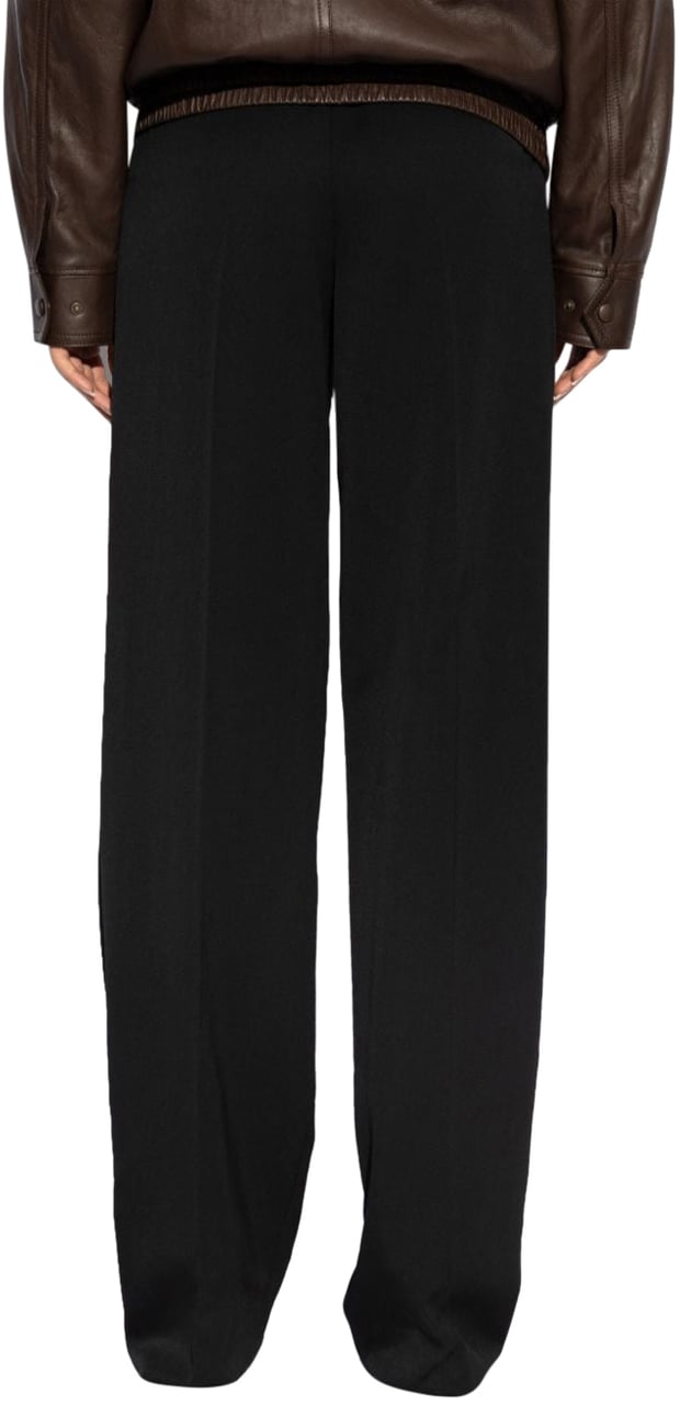 Saint Laurent Trousers Black Zwart