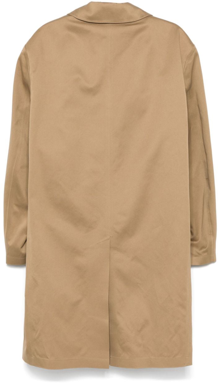 Saint Laurent Coats Beige Beige