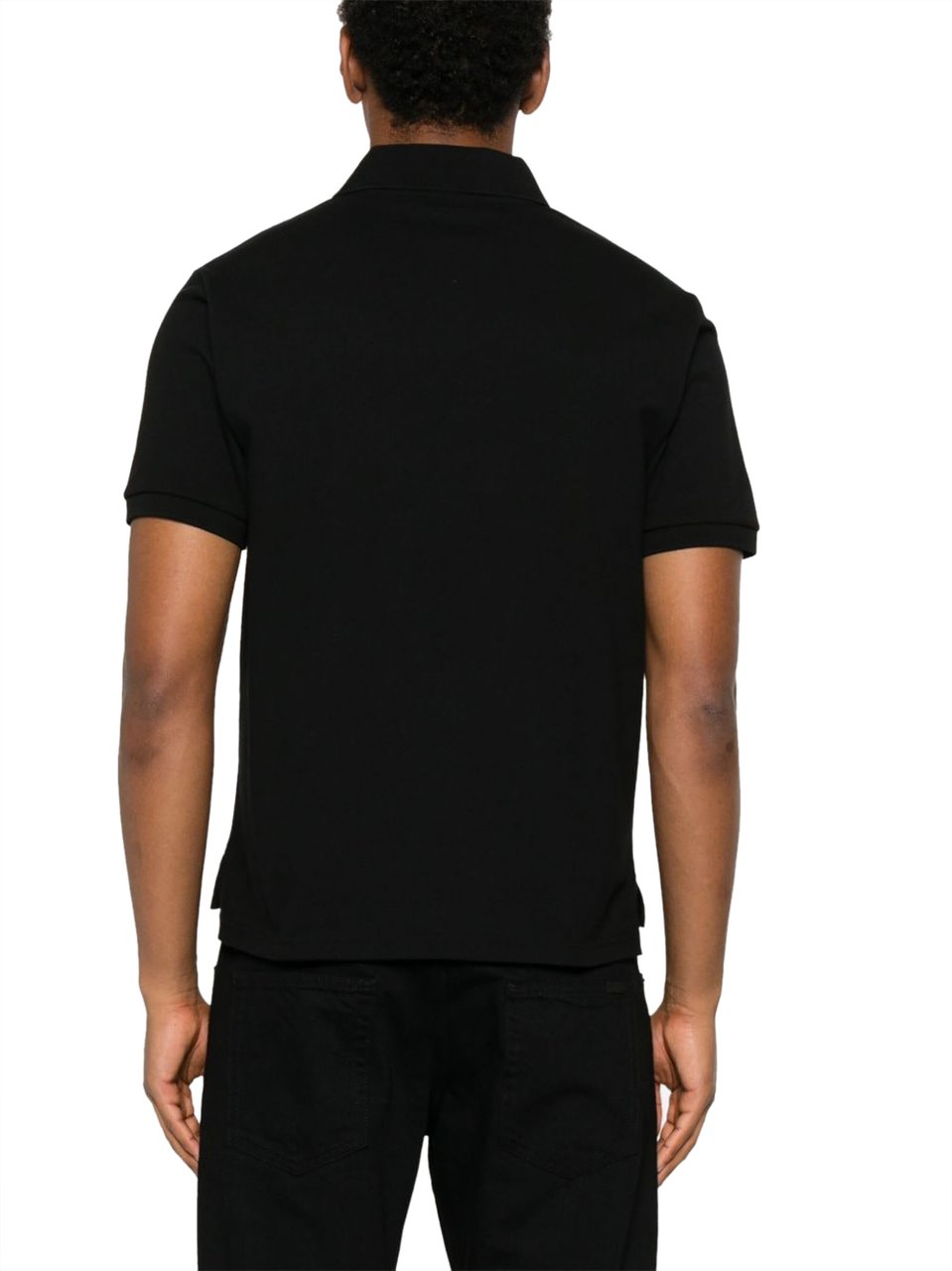 Saint Laurent T-Shirts And Polos Black Zwart