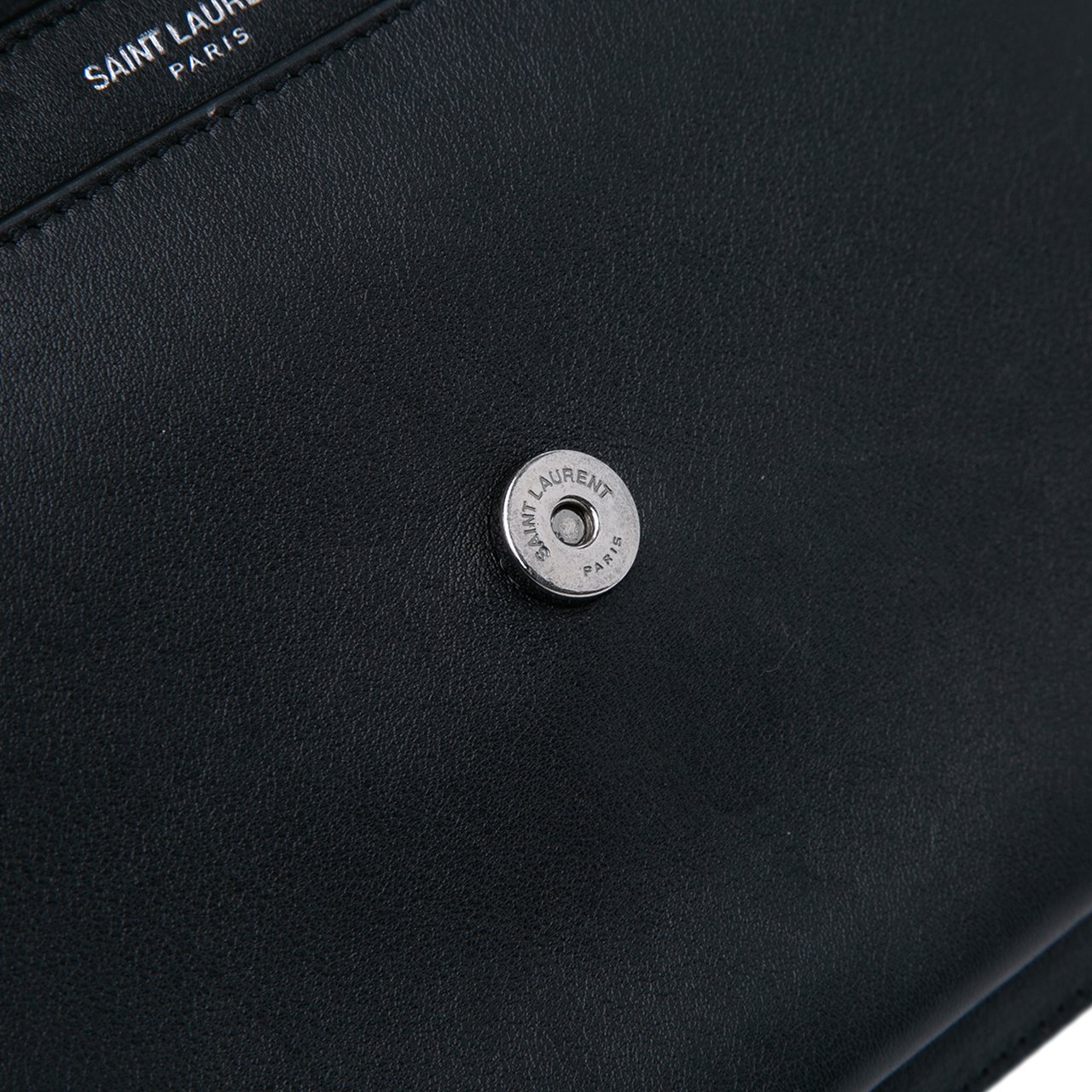 Saint Laurent Medium Leather Monogram Stars and Hearts Sunset Crossbody Zwart