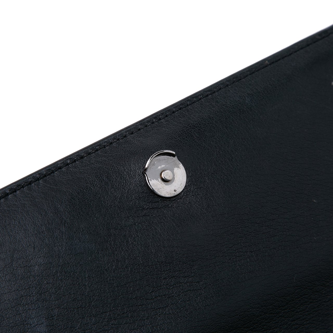 Saint Laurent Medium Leather Monogram Stars and Hearts Sunset Crossbody Zwart