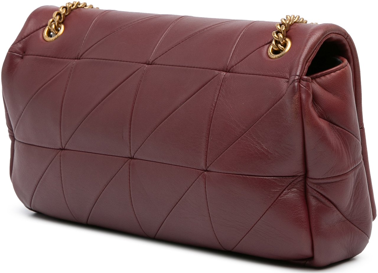 Saint Laurent Medium Lambskin Jamie Patchwork Shoulder Bag Rood