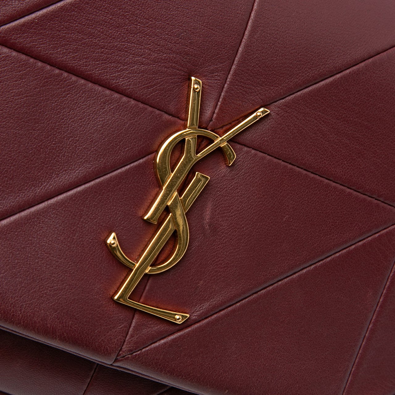 Saint Laurent Medium Lambskin Jamie Patchwork Shoulder Bag Rood