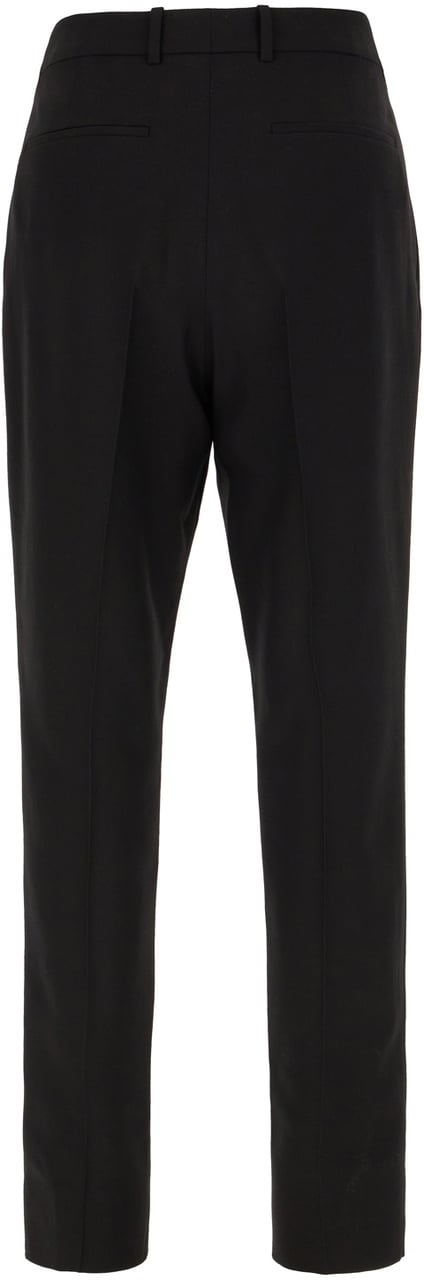 Saint Laurent Saint Laurent Black wool pants Zwart