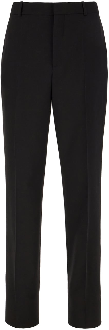 Saint Laurent Saint Laurent Black wool pants Zwart