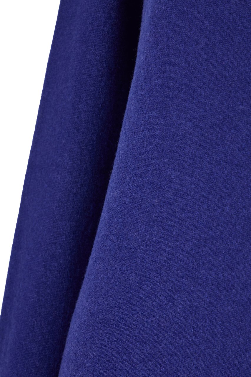 Saint Laurent Saint Laurent Blue cashmere sweater Blauw