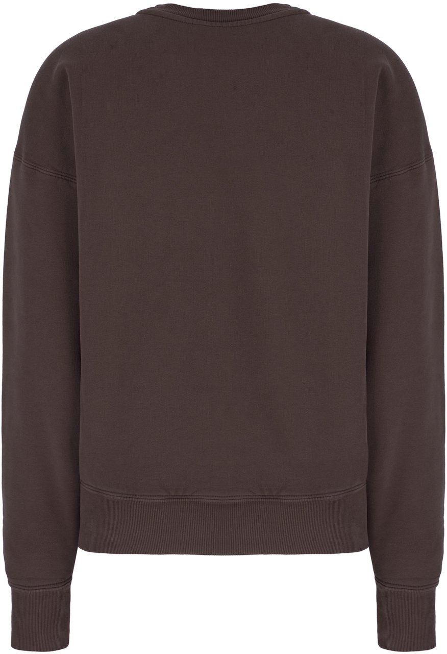 Saint Laurent Saint Laurent Purple cotton oversize sweatshirt Paars