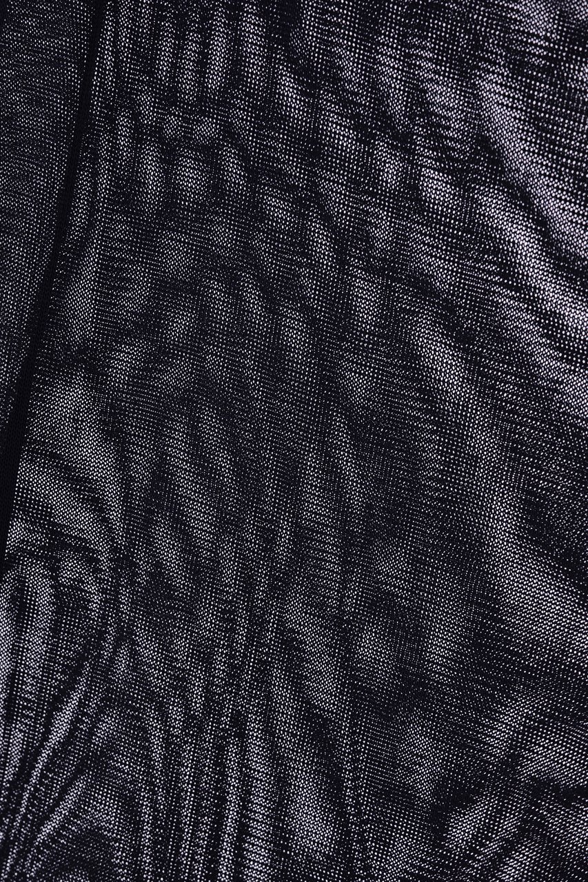 Saint Laurent Saint Laurent Navy blue viscose skirt Blauw