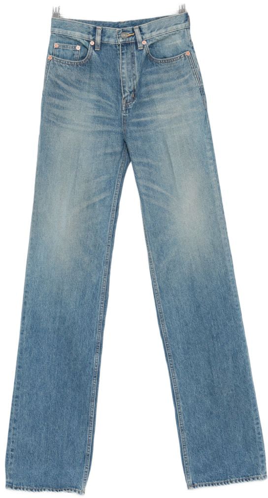 Saint Laurent Jeans Blu Blauw
