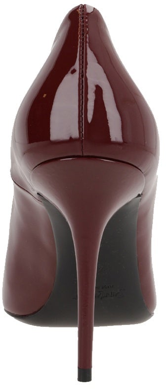 Saint Laurent Norma Leather Pumps Rood