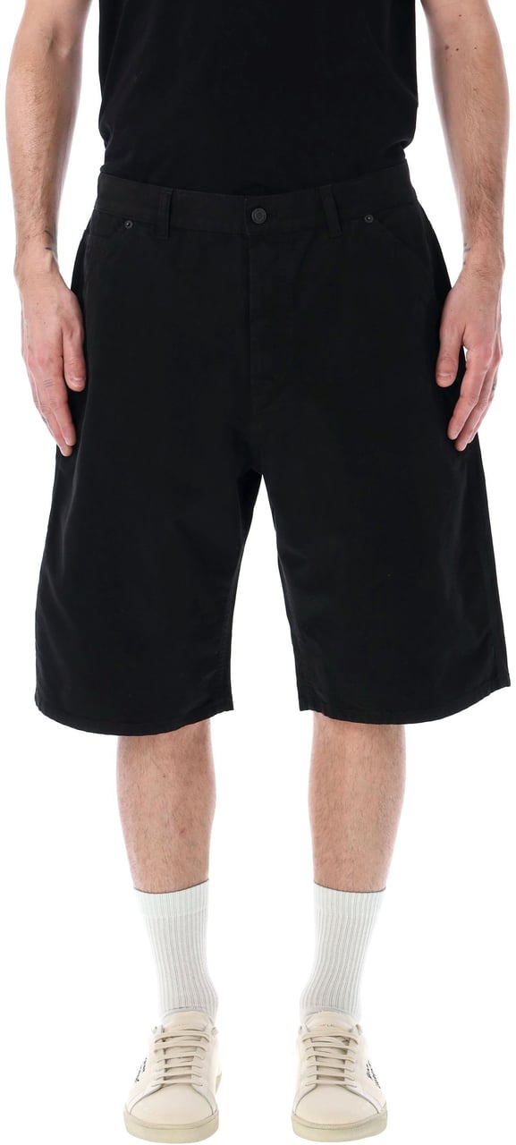 Saint Laurent Baggy bermuda shorts Zwart