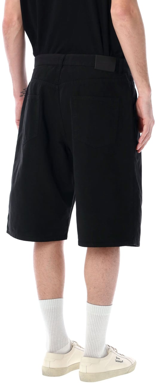 Saint Laurent Baggy bermuda shorts Zwart