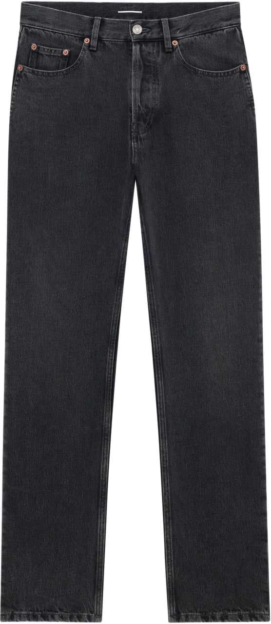 Saint Laurent Long Mick Jeans Zwart