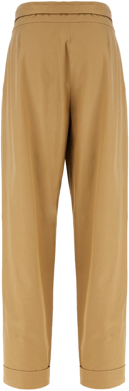 Saint Laurent Saint Laurent Beige cotton pants Beige