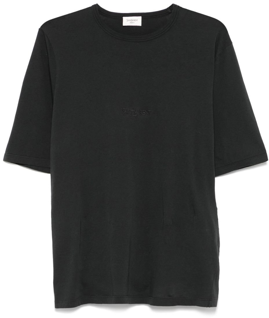 Saint Laurent T-Shirts And Polos Black Zwart