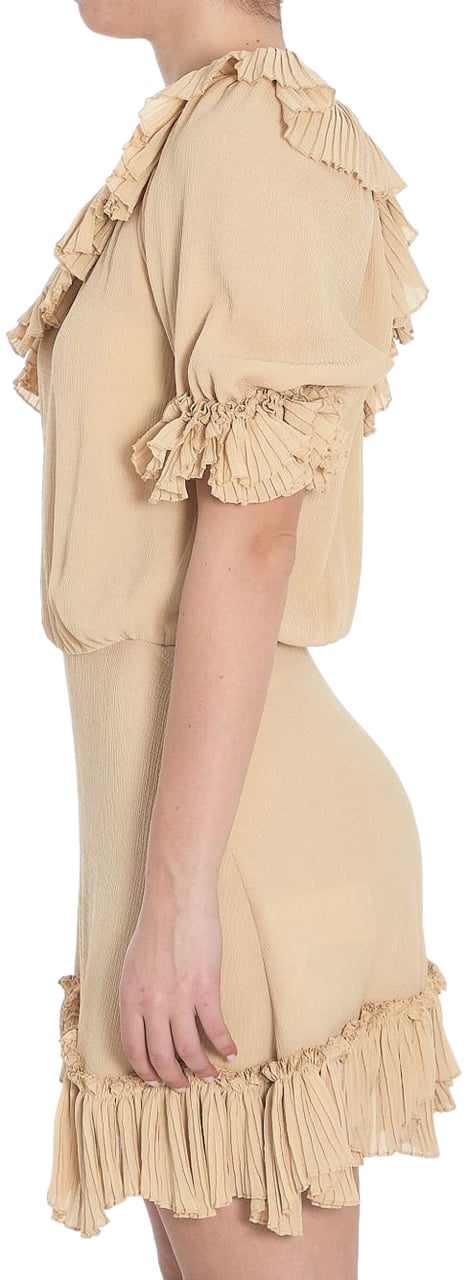 Saint Laurent Dresses Beige Beige