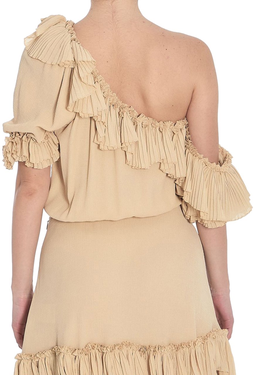 Saint Laurent Dresses Beige Beige