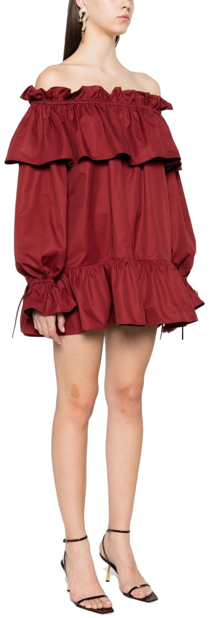Saint Laurent Dresses Red Rood