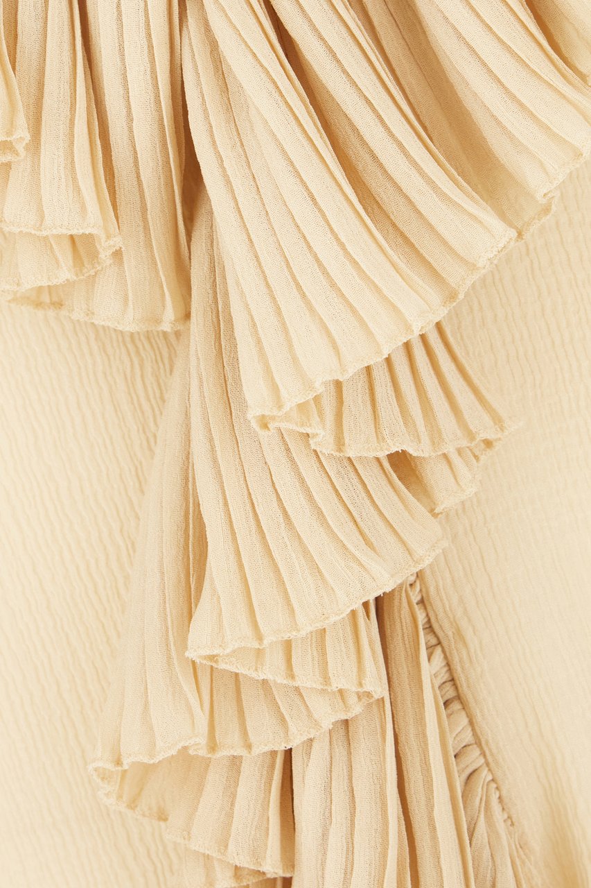 Saint Laurent Saint Laurent Beige silk blouse Beige