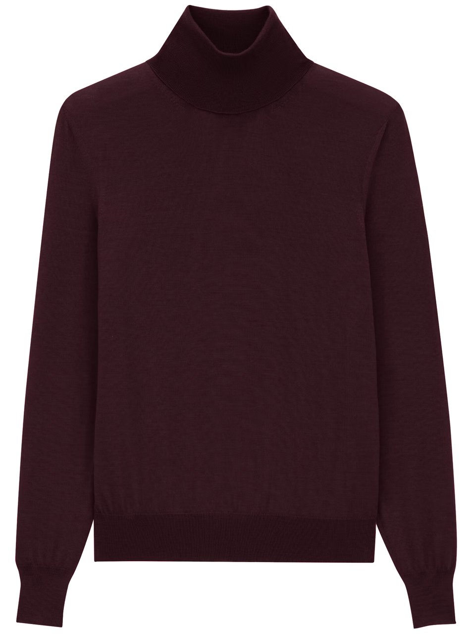 Saint Laurent Pull High Mock Neck Sweater Zwart