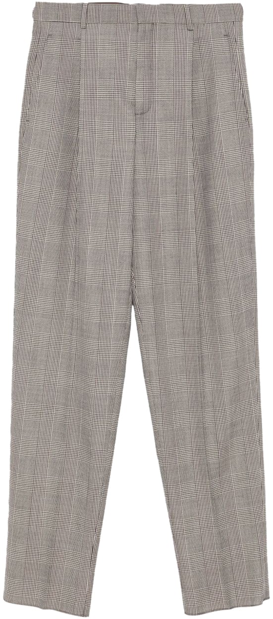 Saint Laurent Trousers Brown Bruin